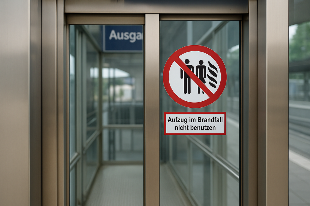 Brandfallsteuerung im Aufzug – Vorschrift, Funktion und Nachrüstung einfach erklärt