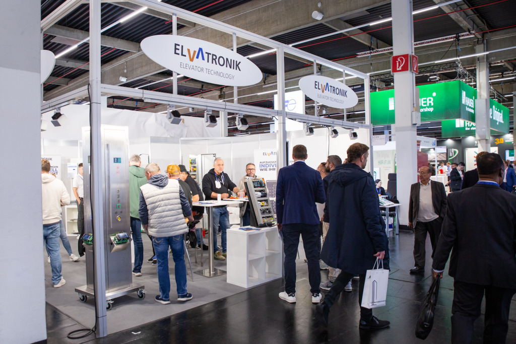 Elvatronik Stand auf der Interlift 2025